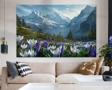 L'incandescence des Alpes en robe d'été