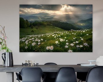 Splendeur florale des prairies alpines