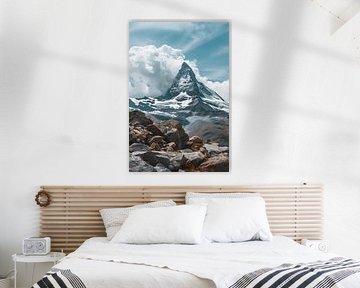 Een zonnekus voor de Alpentop
