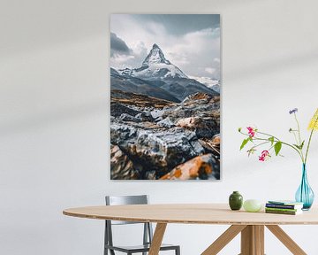Hoog boven de wolken: Alpenberg