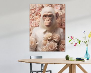 De aap en de rozen van haroulita