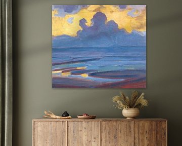 Au bord de la mer, Piet Mondrian
