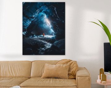 Une beauté glacée de l'intérieur