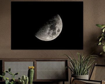 De maan en haar donkere kant van Sjoerd van der Wal Fotografie
