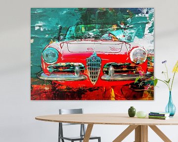 Alfa Romeo Giulietta Rosso van Harmannus Sijbring