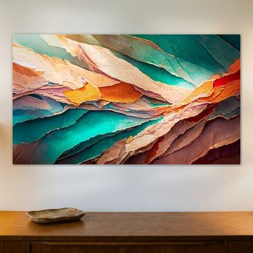 Kleuren en vormen van papier