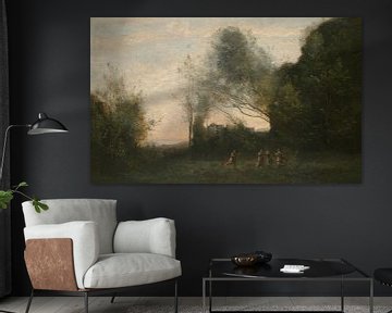 De dans van de nimfen, Jean-Baptiste-Camille Corot