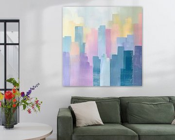 City Abstract | Abstract by ARTEO Paintings