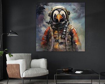 Astronaute sur Art Merveilleux