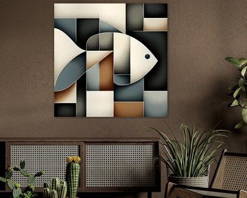 Abstract Fish II van Art Studio RNLD