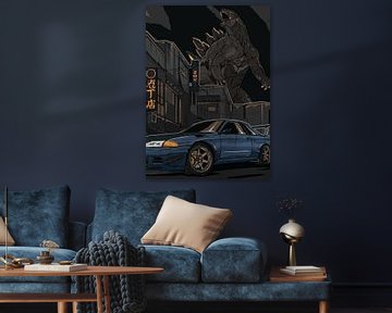 Nissan en Godzilla van Demiourgos