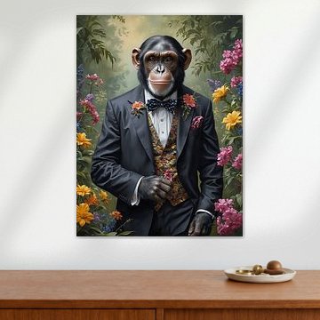 Getting out | Chimpanzee by Art Twist by M