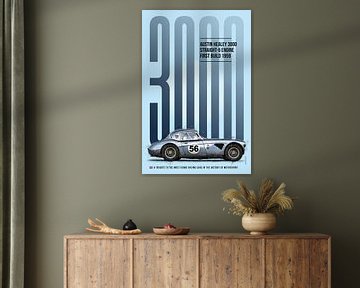 Austin Healey 3000 Tribute by Theodor Decker