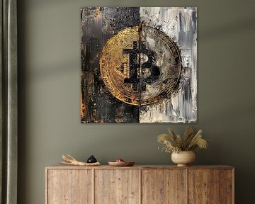 Bitcoin-Logo von PixelPrestige