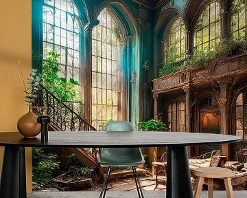 Gebouw Lost Places van binnenuit van Mustafa Kurnaz