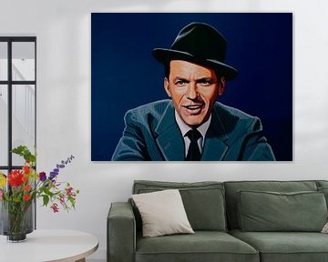 Frank Sinatra schilderij