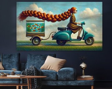 Not without my goldfish by Art Studio RNLD