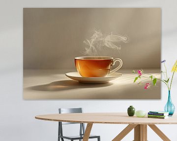 Tasse heißer Tee von Egon Zitter
