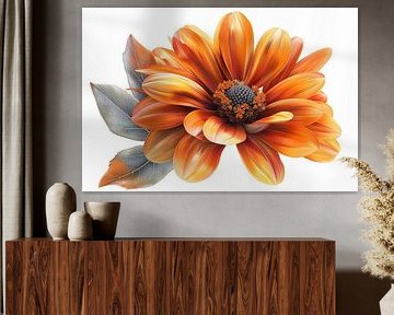 décoration florale sur Egon Zitter