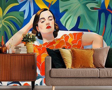 Matisse vrouw met zomerjurk