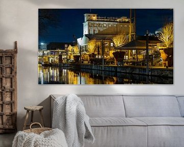 Noordkade by night by Stan Pittens