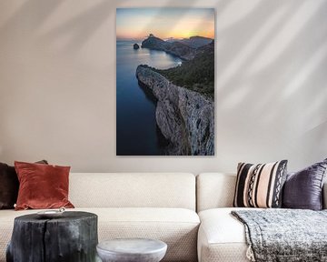 Spain Cap Formentor twilight by Jean Claude Castor