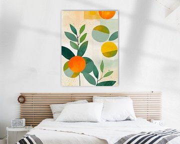 Aquarelle Oranges et Citrons sur haroulita