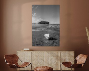 Paysage côtier de St. Peter-Ording, mer du Nord sur Karsten Rahn