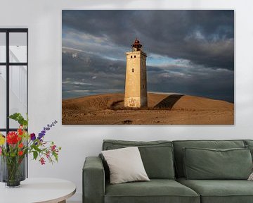 Phare Rubjerg Knude Fyr sur les falaises danoises sur Karsten Rahn