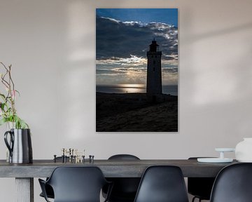 Rubjerg Knude Fyr lighthouse on the Danish cliffs by Karsten Rahn