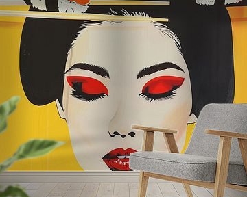 Sushi Lover | Japanese Pop Art by Frank Daske | Foto & Design