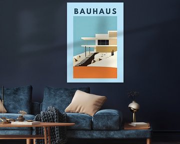 Bauhaus Poster Bauhaus Kunstdruck von Niklas Maximilian