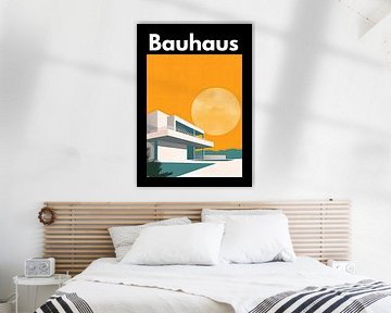 Bauhaus Poster Bauhaus Kunstdruk van Niklas Maximilian