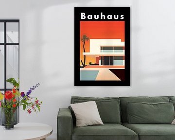 Bauhaus Poster Bauhaus Art Print by Niklas Maximilian