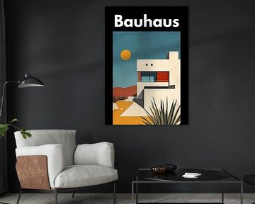 Bauhaus Poster Bauhaus Kunstdruk van Niklas Maximilian