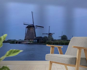 Windmolens in Kinderdijk van Franca Gielen