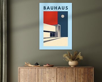 Bauhaus-poster van Niklas Maximilian