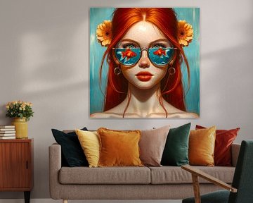 Aqua Optiek Goldfish van Art Studio RNLD