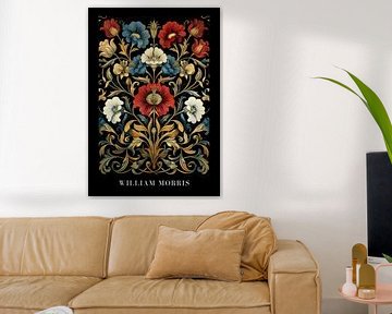 William Morris Poster von Niklas Maximilian