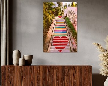 Micheltorena Stairs by Bethany Young Photography