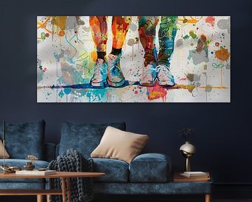 Modern Abstract | Abstract van Blikvanger Schilderijen