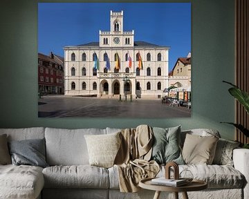 Rathaus der Stadt Weimar, Deutschland