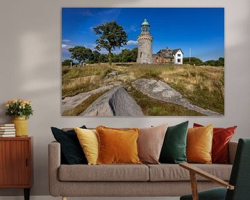 Hammeren lighthouse on Bornholm, Denmark