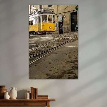 Tram in Lisbon