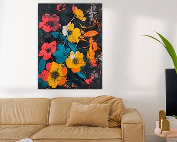 Printed flowers I by Gypsy Galleria