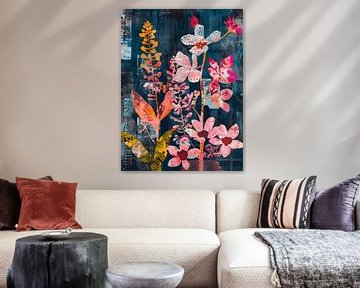 Bunte Blumen von Gypsy Galleria