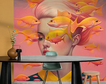 Pink sea van Mirjam Duizendstra