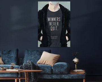 Winners never quit by Andreas Magnusson