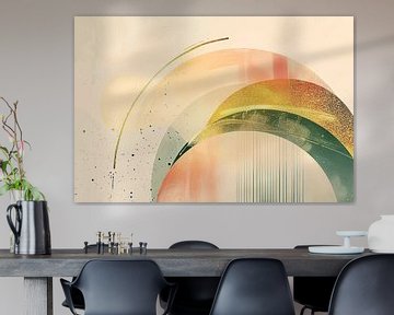 Bauhaus Japandi Abstract | Bauhaus van Kunst Kriebels