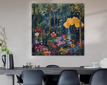 Feldblumen im Wald. von Karina Brouwer